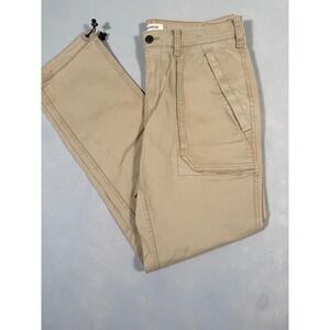 Goodthreads Mens Slim Fit Cargo Chino Pants Khaki Tan 33x32 GT1907944